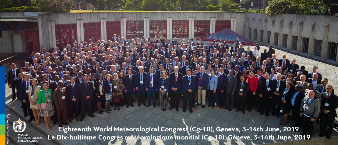 Fotografia de grupo: World Meteorological Congress - 2019