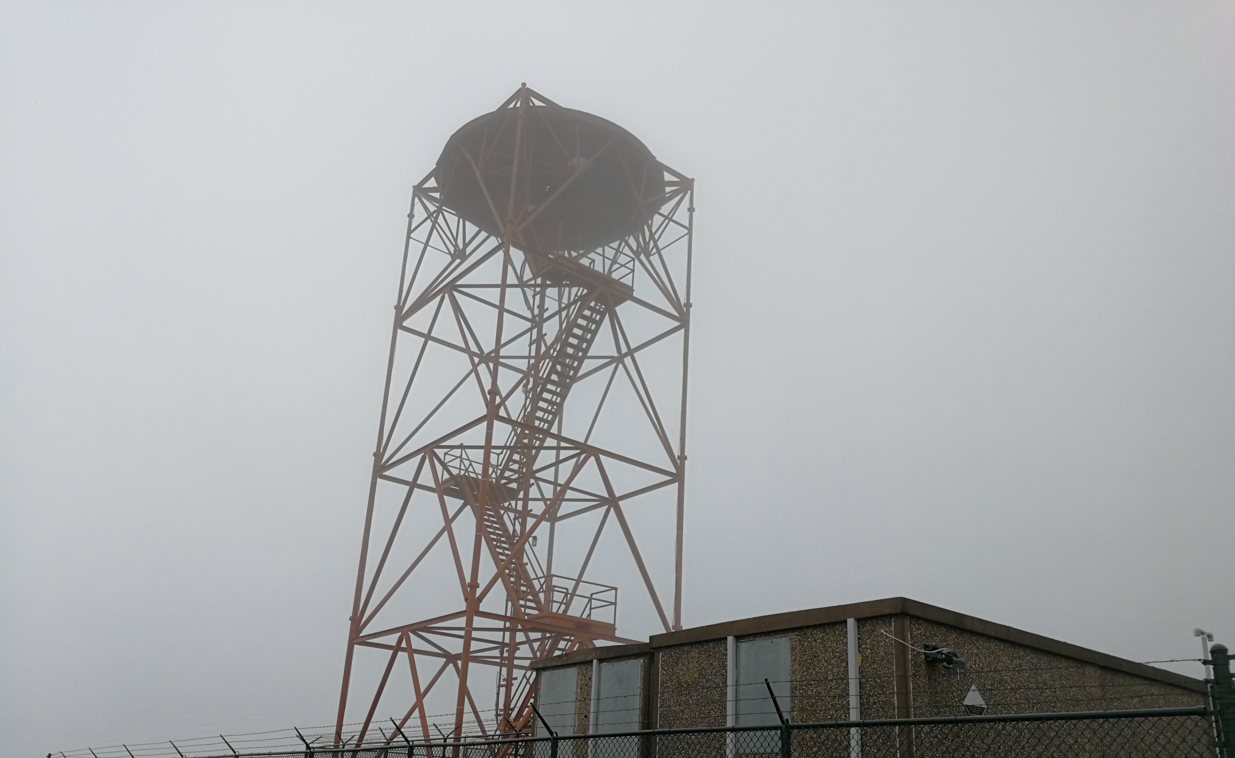 Estrutura da pré instalação do Radar Meteorológico na Ilha Terceira, Açores