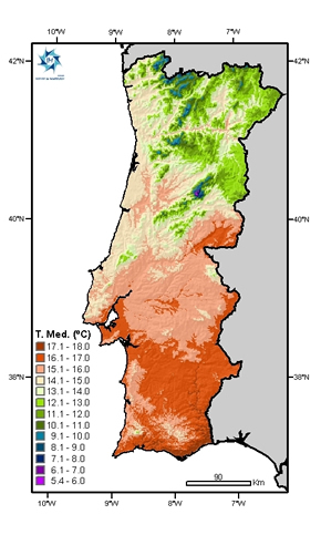 Tempo em Portugal este inverno, segundo a Meteored: mais quente do