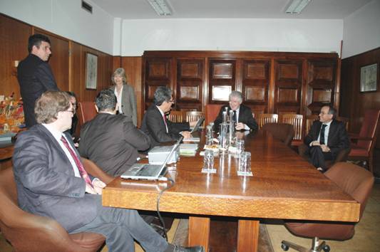 Visita da delegação de El Salvador