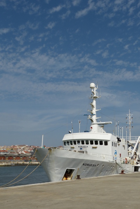 O navio oceânico “Noruega” realiza, desde 1979, campanhas de investigação do IPMA