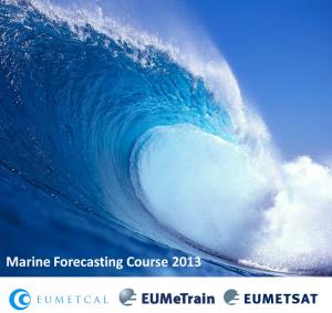 Marine Forecast Course 2013