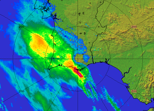 imagem radar 1 nov 2015