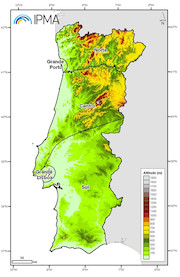 mapa com as regiões da previsão descritiva