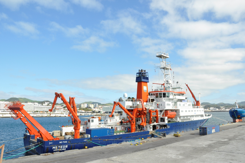 German oceanographic ship "Meteor"