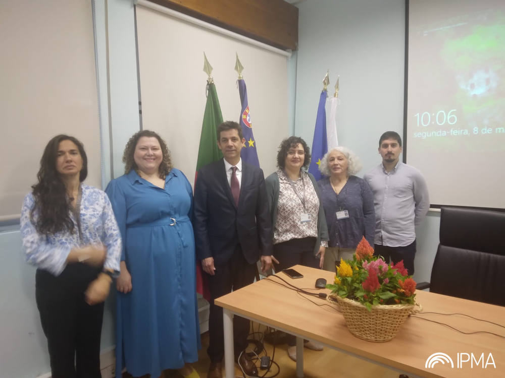 Equipa do IPMA na Delegação Regional dos Açores