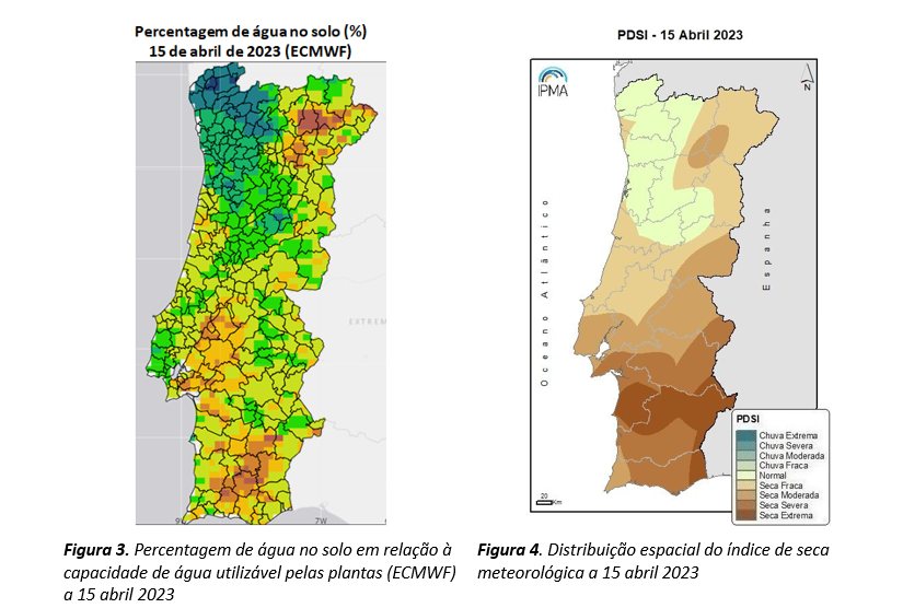 Portugal map, with study sites indicated. Figura 1. Mapa de Portugal