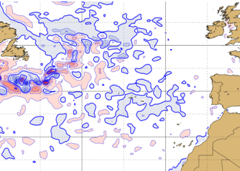 Anomalia da temperatura da superfície da água do mar para o mês de agosto de 2023, relativamente ao período 1991-2020, com base nas reanálises ERA5 (Hersbach et al., 2019)