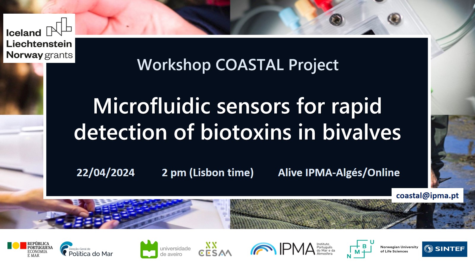 Workshop Projeto Coastal - 22 de abril de 2024