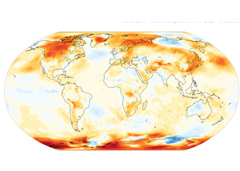 Figura 1: Anomalia da temperatura do ar à superfície em setembro de 2025 em relação à normal climatológica 1991–2020, no globo e no continente europeu. Fonte: Copernicus Climate Change Service/ECMWF