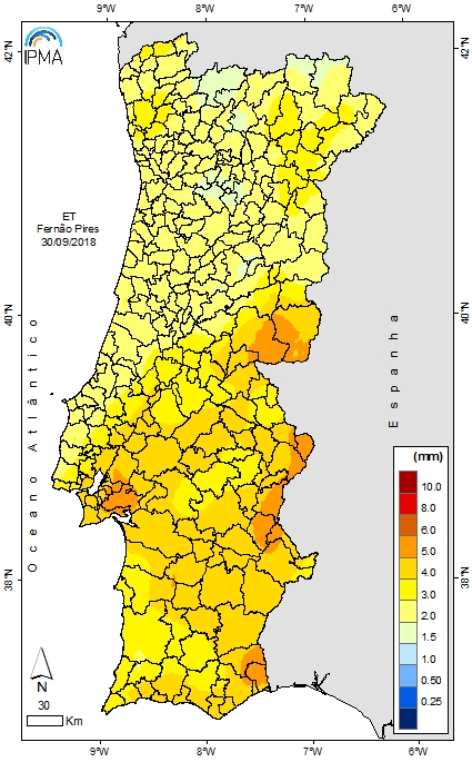 EVAPOTRANSPIRATION, CASTE FERNÃO PIRES