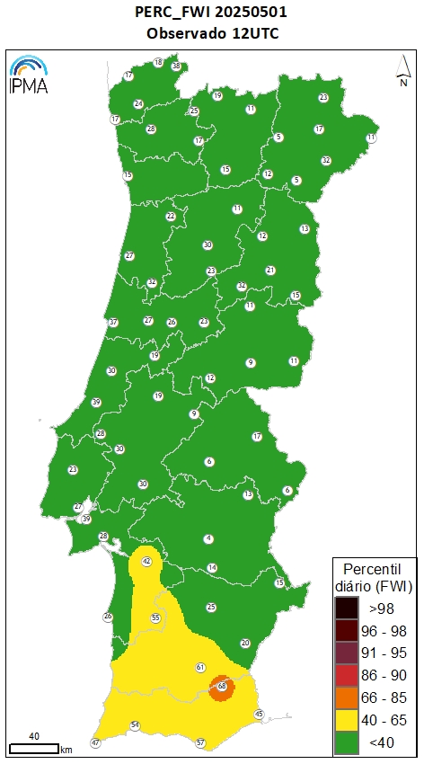 Percentil FWI Obs
